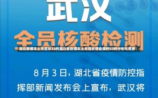 湖北新增本土无症状32例湖北省新增本土无症状感染病例32例分析与观察