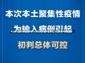 本土再次发生聚集性疫情本土再次发生聚集性疫情，应对策略与防控措施