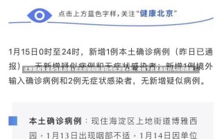 北京朝阳新增阳性检测者6名北京朝阳新增阳性检测者6名，疫情下的紧急应对与防控措施