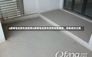 q房网毛坯房东成四季Q房网毛坯房东四季经营策略，探索成功之路