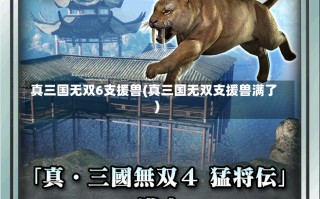 真三国无双6支援兽(真三国无双支援兽满了)