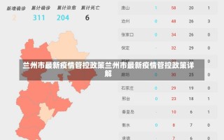 兰州市最新疫情管控政策兰州市最新疫情管控政策详解