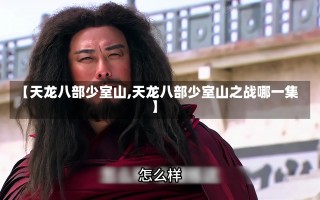 【天龙八部少室山,天龙八部少室山之战哪一集】