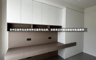 常州百馨苑毛坯房常州百馨苑毛坯房，探索真实的居住体验与生活美学