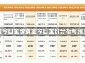 黄金今日金价黄金今日金价分析与预测