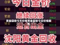 黄金回收今天价格黄金回收今日价格解析