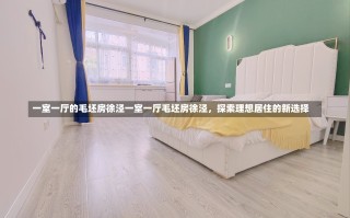 一室一厅的毛坯房徐泾一室一厅毛坯房徐泾，探索理想居住的新选择