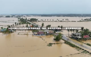 2024年第22号台风银杏关于台风银杏，预测、影响与应对措施——一篇深度解析的文章