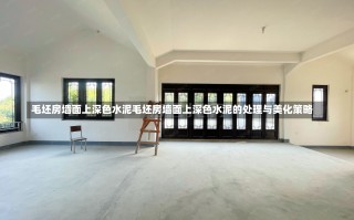 毛坯房墙面上深色水泥毛坯房墙面上深色水泥的处理与美化策略