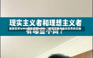 魔兽世界WMO魔兽世界WMO，电竞之魂与虚拟世界的交融