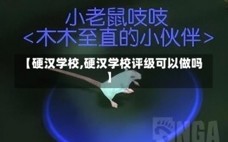 【硬汉学校,硬汉学校评级可以做吗】