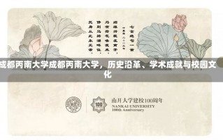 成都丙南大学成都丙南大学，历史沿革、学术成就与校园文化