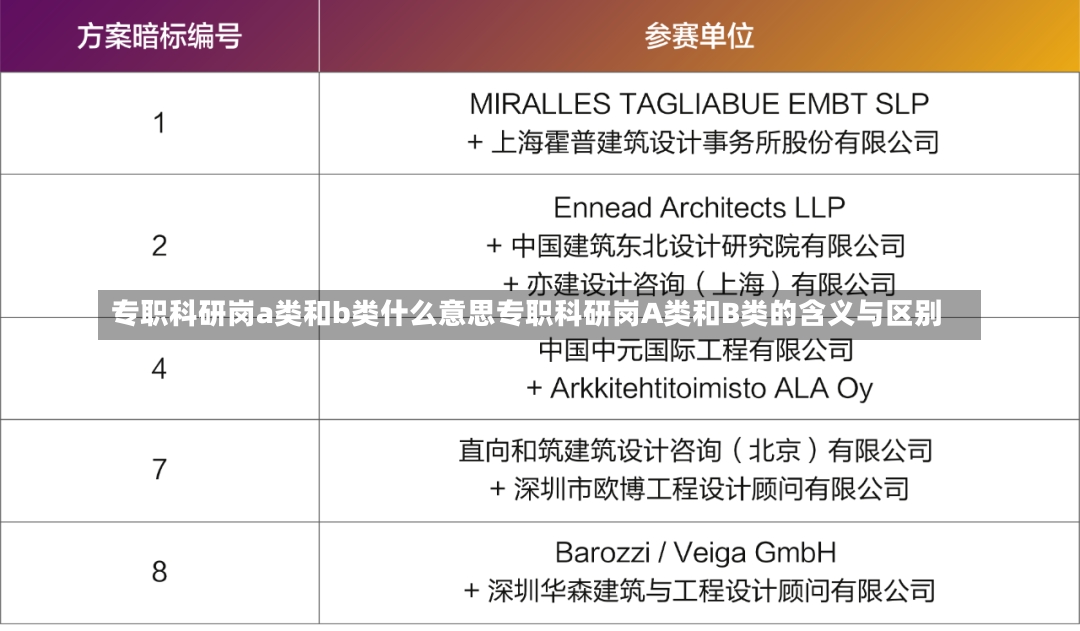 专职科研岗a类和b类什么意思专职科研岗A类和B类的含义与区别-第1张图片-通任唐游戏