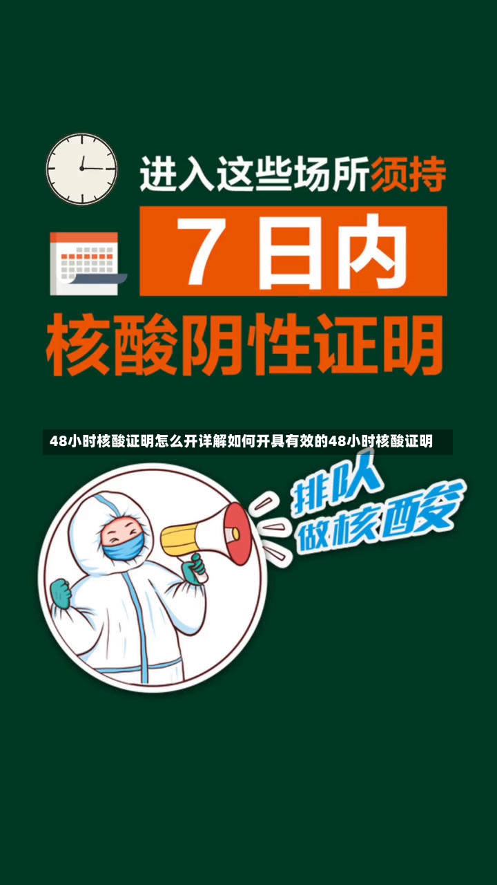 48小时核酸证明怎么开详解如何开具有效的48小时核酸证明-第1张图片-通任唐游戏