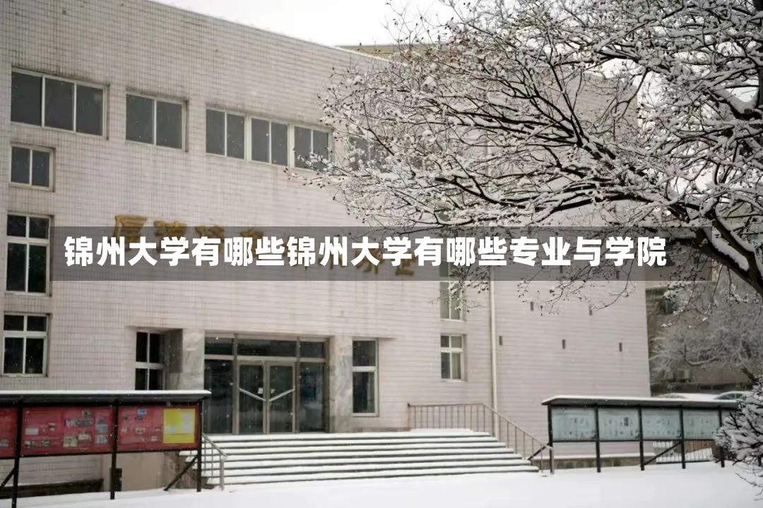 锦州大学有哪些锦州大学有哪些专业与学院-第1张图片-通任唐游戏