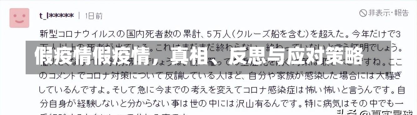 假疫情假疫情，真相、反思与应对策略-第3张图片-通任唐游戏