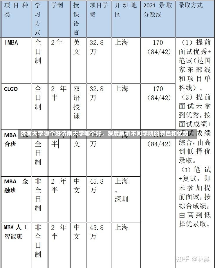 济南大学哪个好济南大学哪个好，深度解析不同学院的特色和优势-第1张图片-通任唐游戏