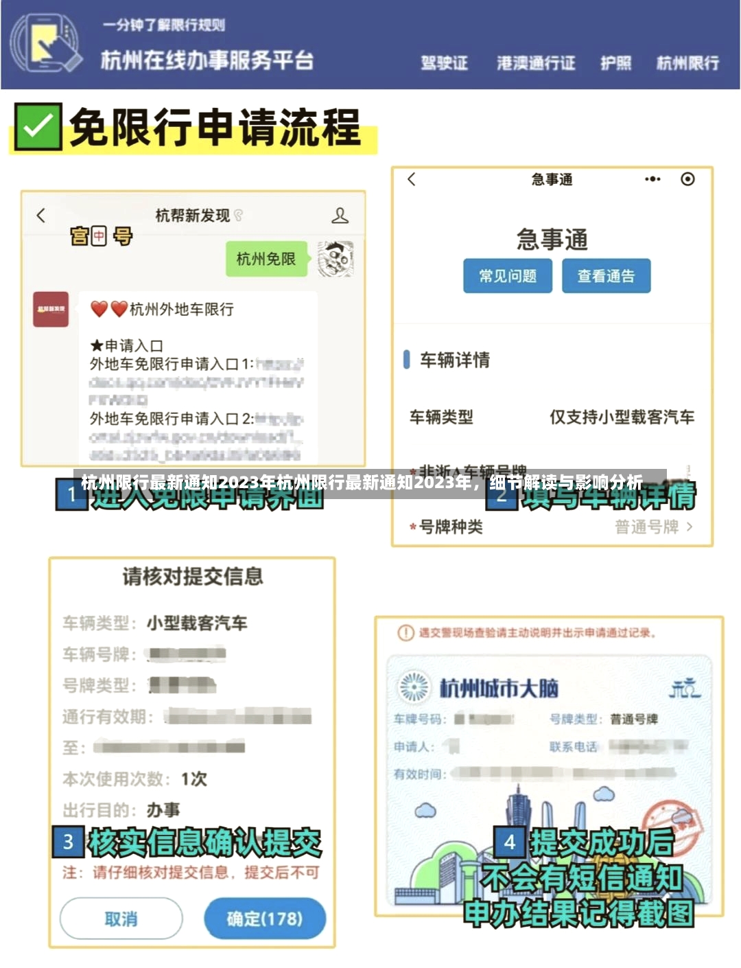 杭州限行最新通知2023年杭州限行最新通知2023年，细节解读与影响分析-第1张图片-通任唐游戏