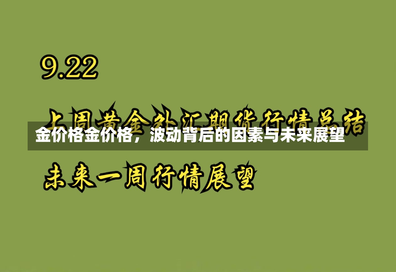 金价格金价格，波动背后的因素与未来展望-第1张图片-通任唐游戏