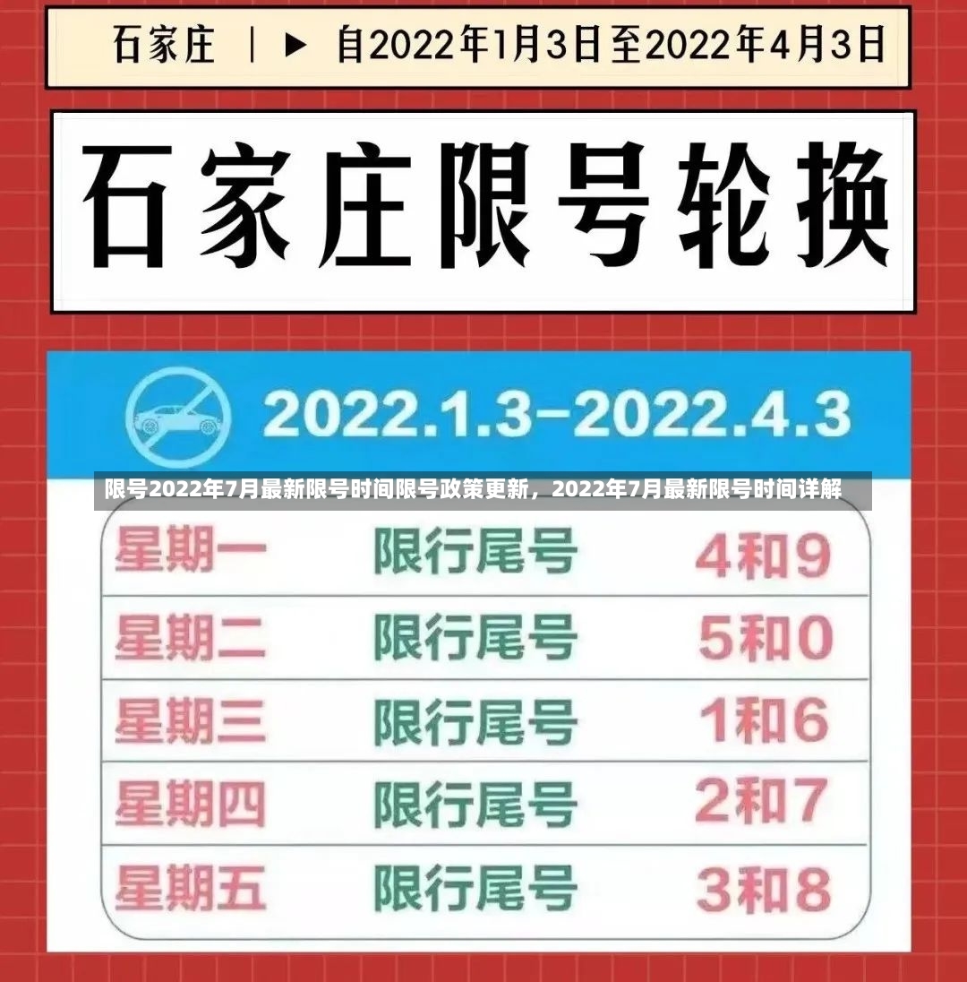 限号2022年7月最新限号时间限号政策更新，2022年7月最新限号时间详解-第1张图片-通任唐游戏