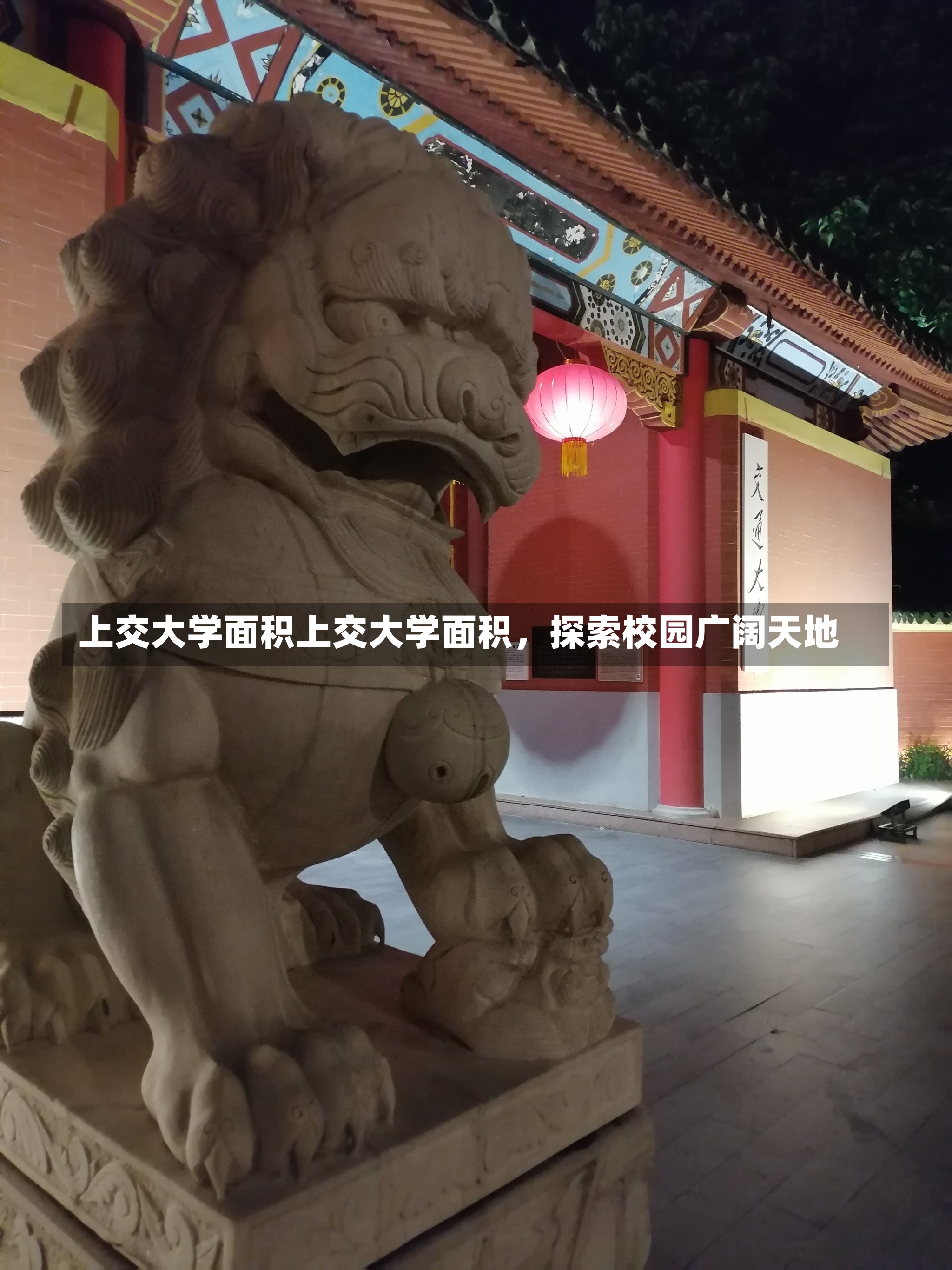 上交大学面积上交大学面积，探索校园广阔天地-第1张图片-通任唐游戏