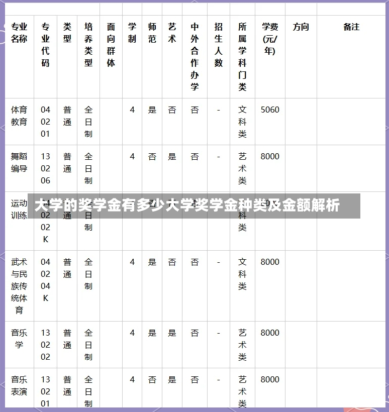 大学的奖学金有多少大学奖学金种类及金额解析-第3张图片-通任唐游戏