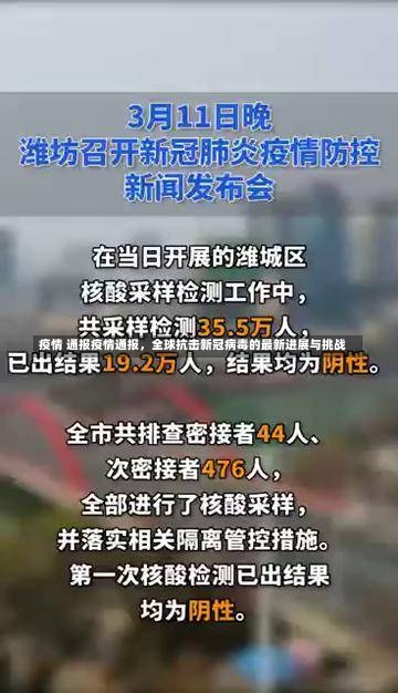 疫情 通报疫情通报，全球抗击新冠病毒的最新进展与挑战-第2张图片-通任唐游戏