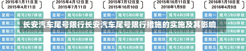 长安汽车尾号限行长安汽车尾号限行措施的实施及其影响-第1张图片-通任唐游戏