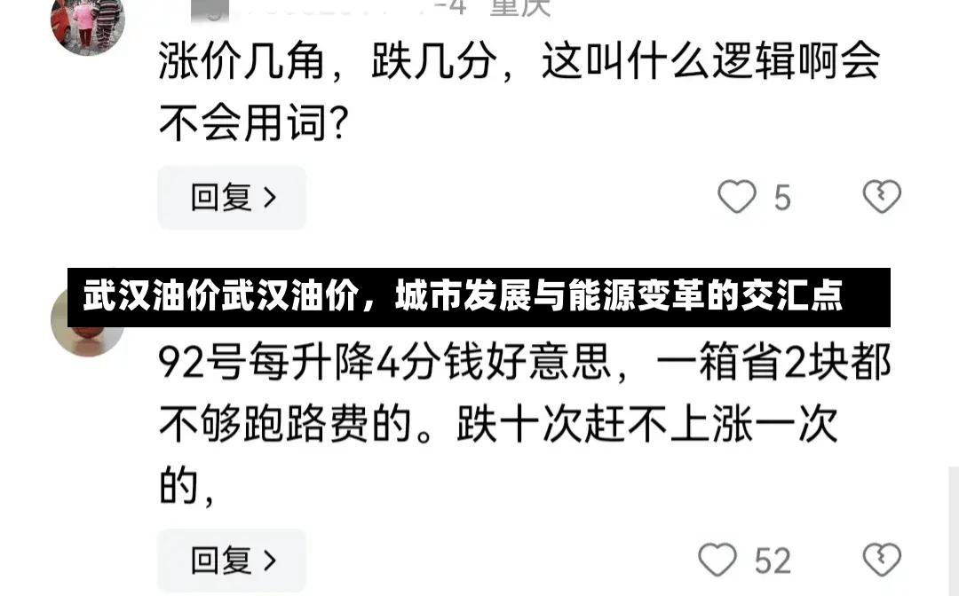 武汉油价武汉油价，城市发展与能源变革的交汇点-第2张图片-通任唐游戏